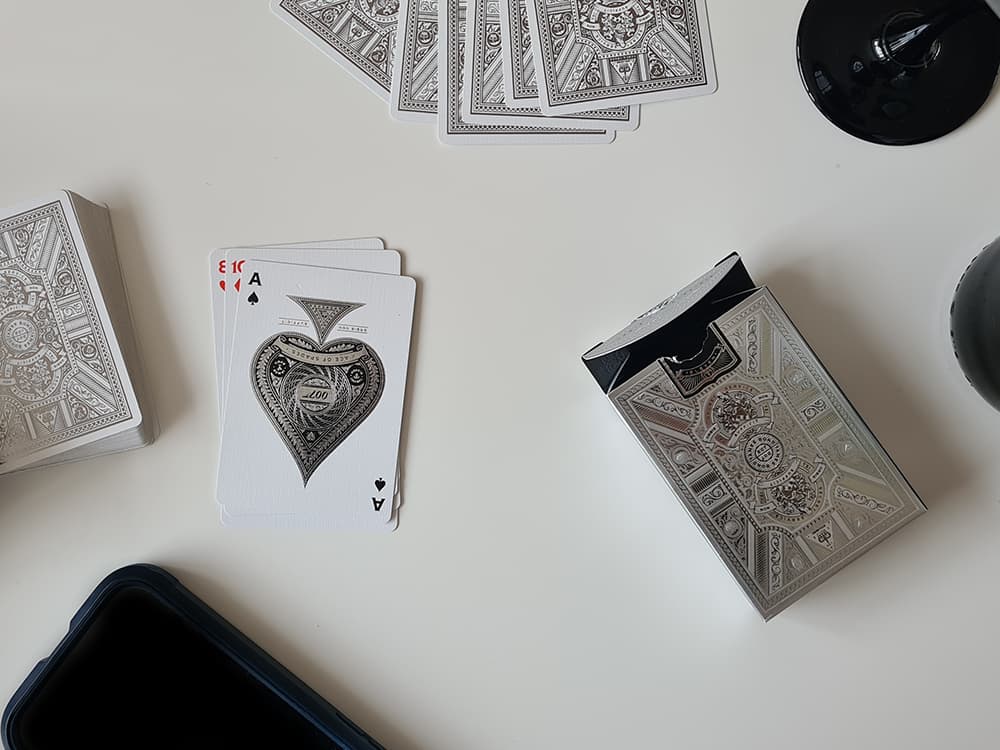 Real Cards Make Better Stories