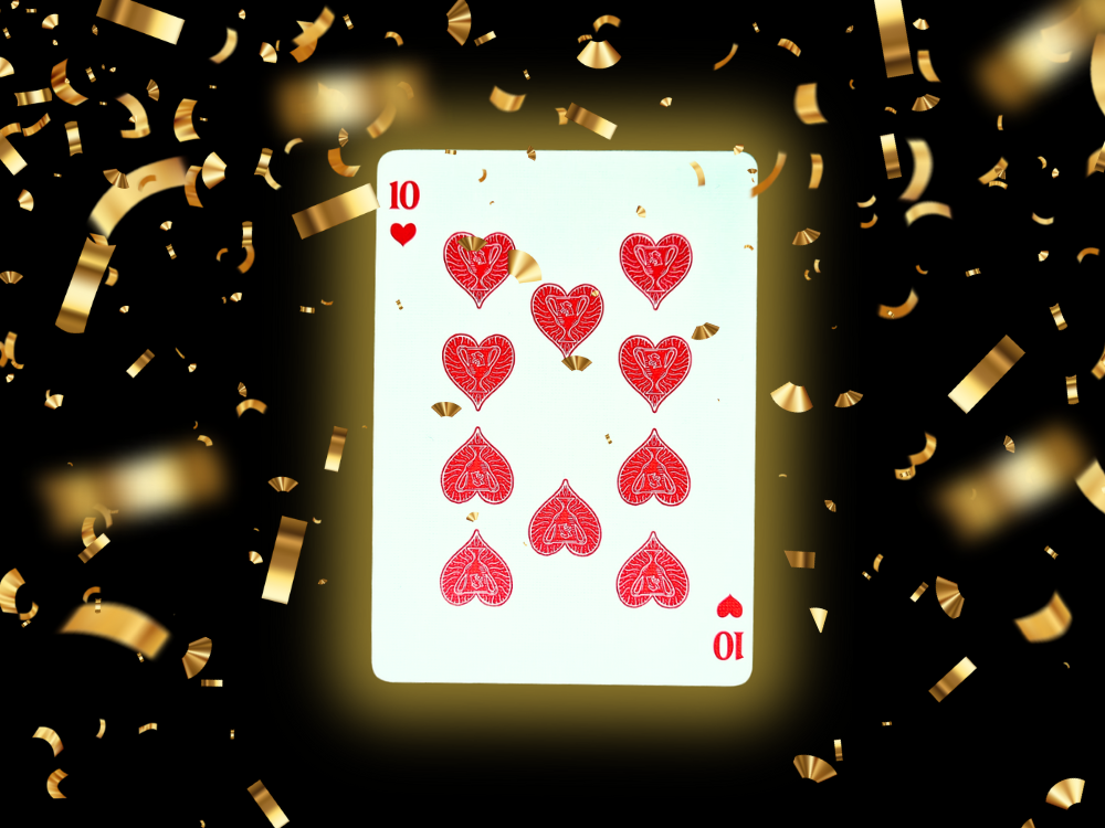 Ten of Hearts celebrating our top 10 movie and playing cards