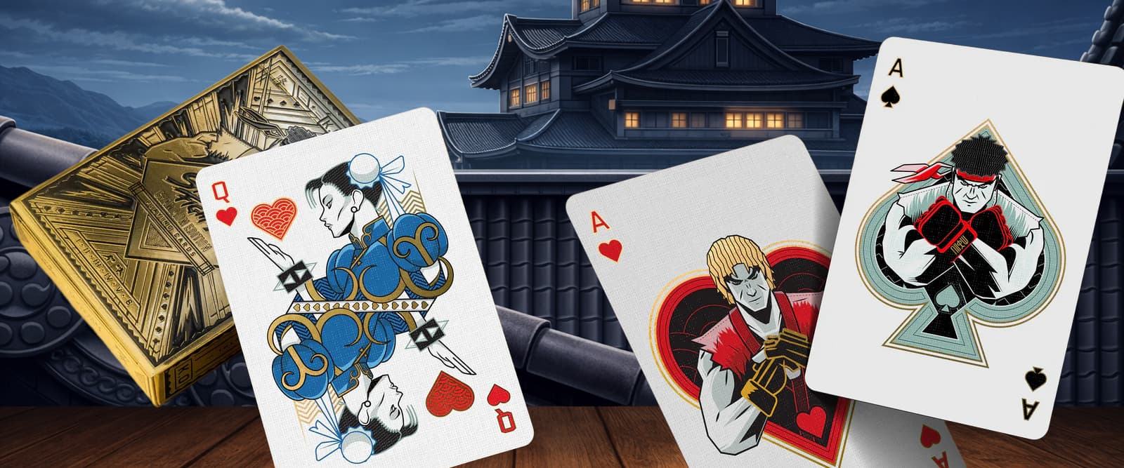 Street Fighter Playing Cards