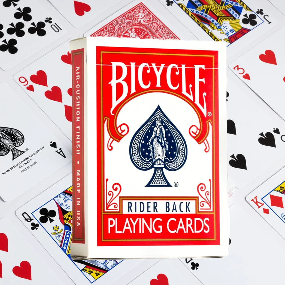 807 Rider Back Playing Cards (Red)