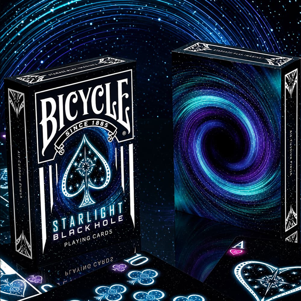 Starlight Black Hole Playing Cards
