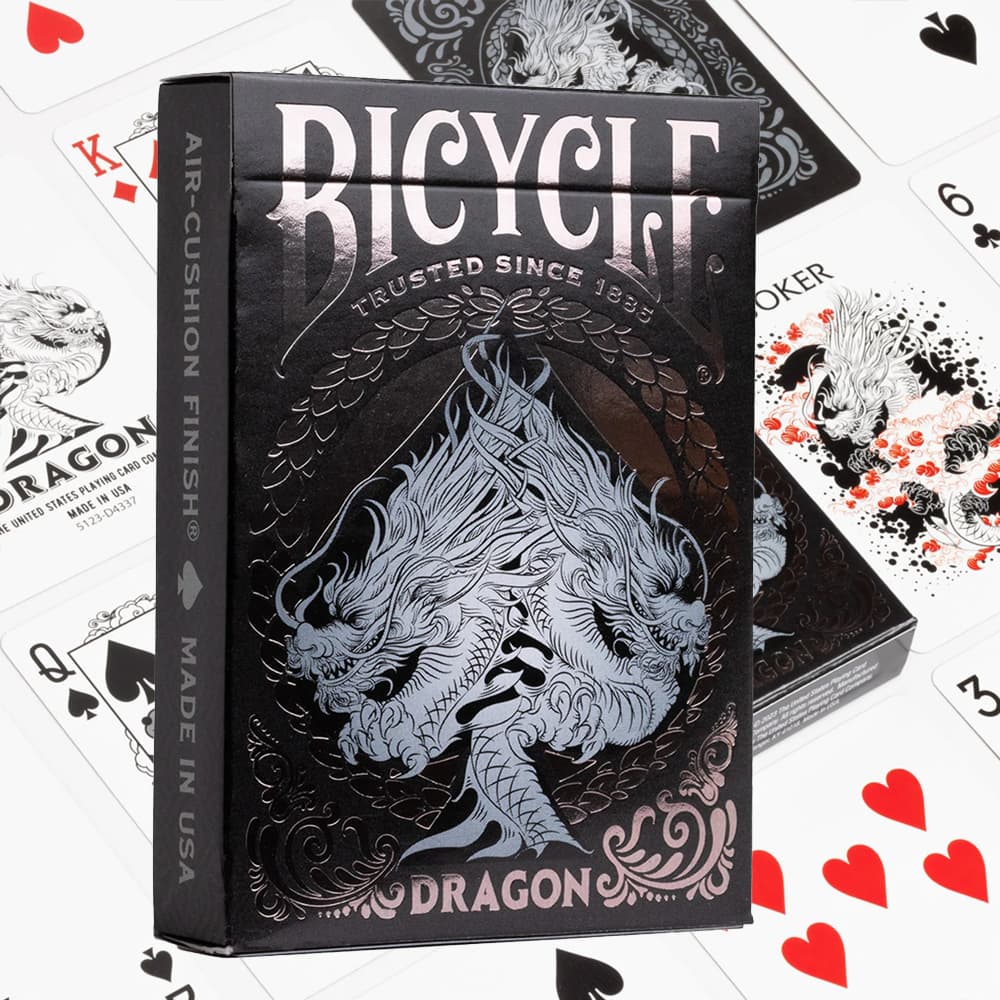 Black Dragon Playing Cards