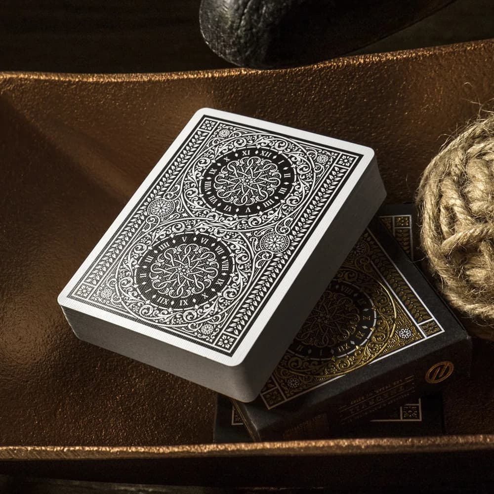 Tycoon Black Playing Cards