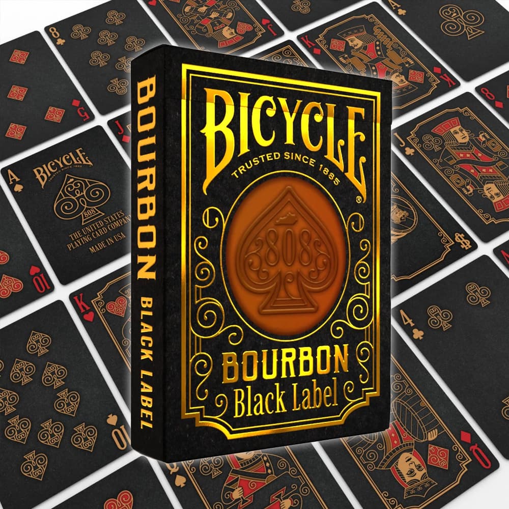 Bourbon Black Label Playing Cards