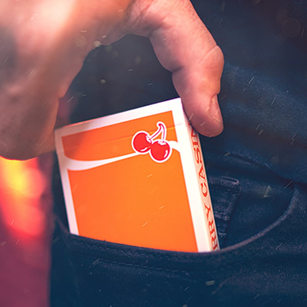Cherry Casino Playing Cards (Summerlin Sunset - Orange)