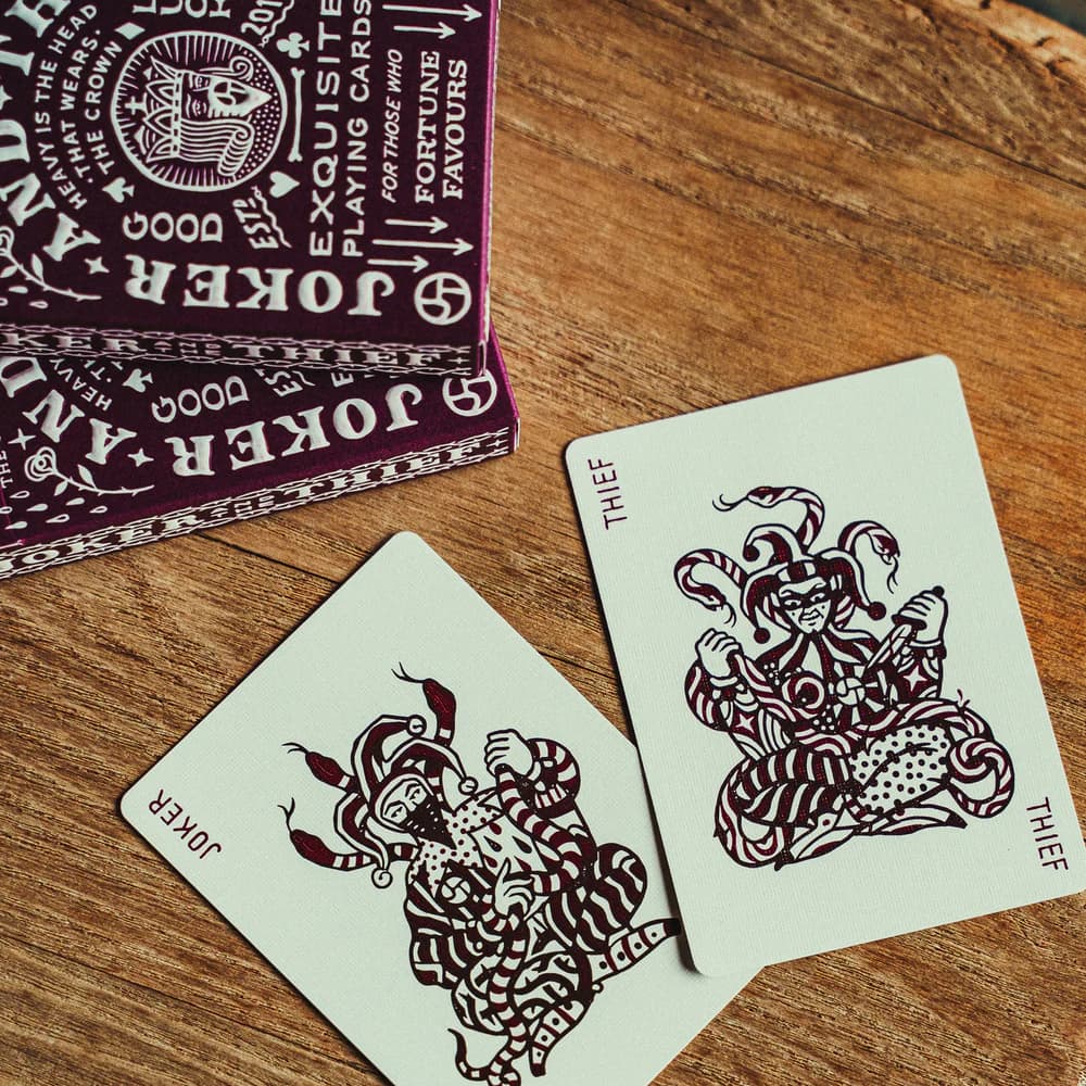 Crown Playing Cards (Royal Purple)