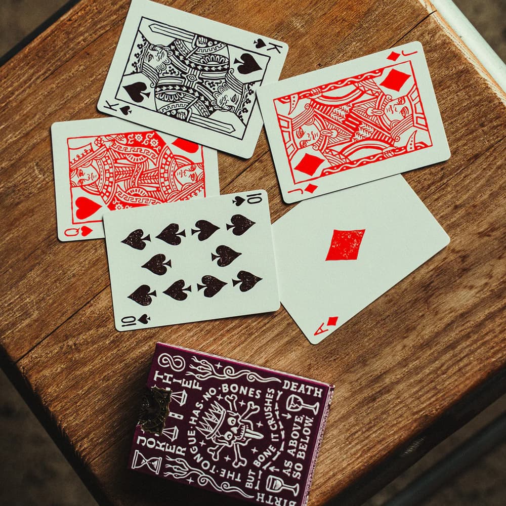 Crown Playing Cards (Royal Purple)