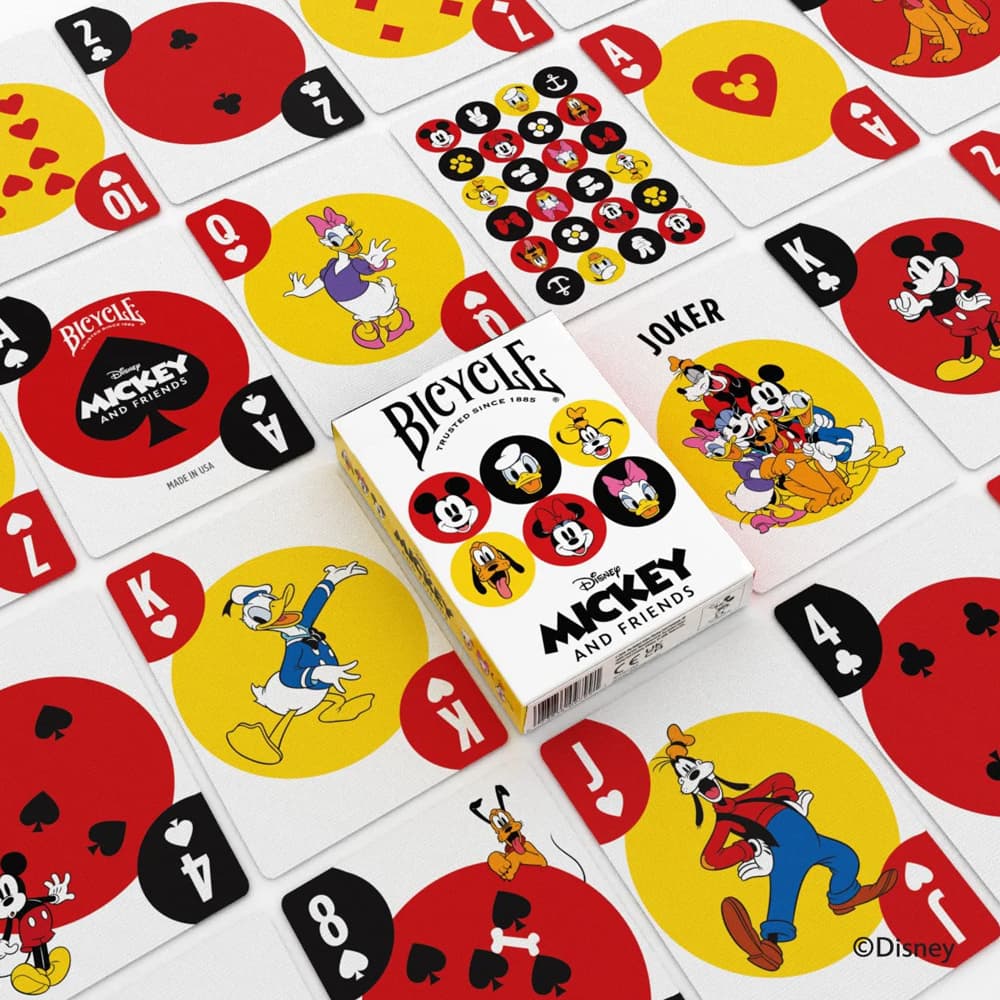 Disney Mickey and Friends Playing Cards