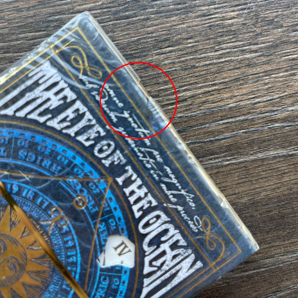 Eye of the Ocean Playing Cards (Solis Edition)