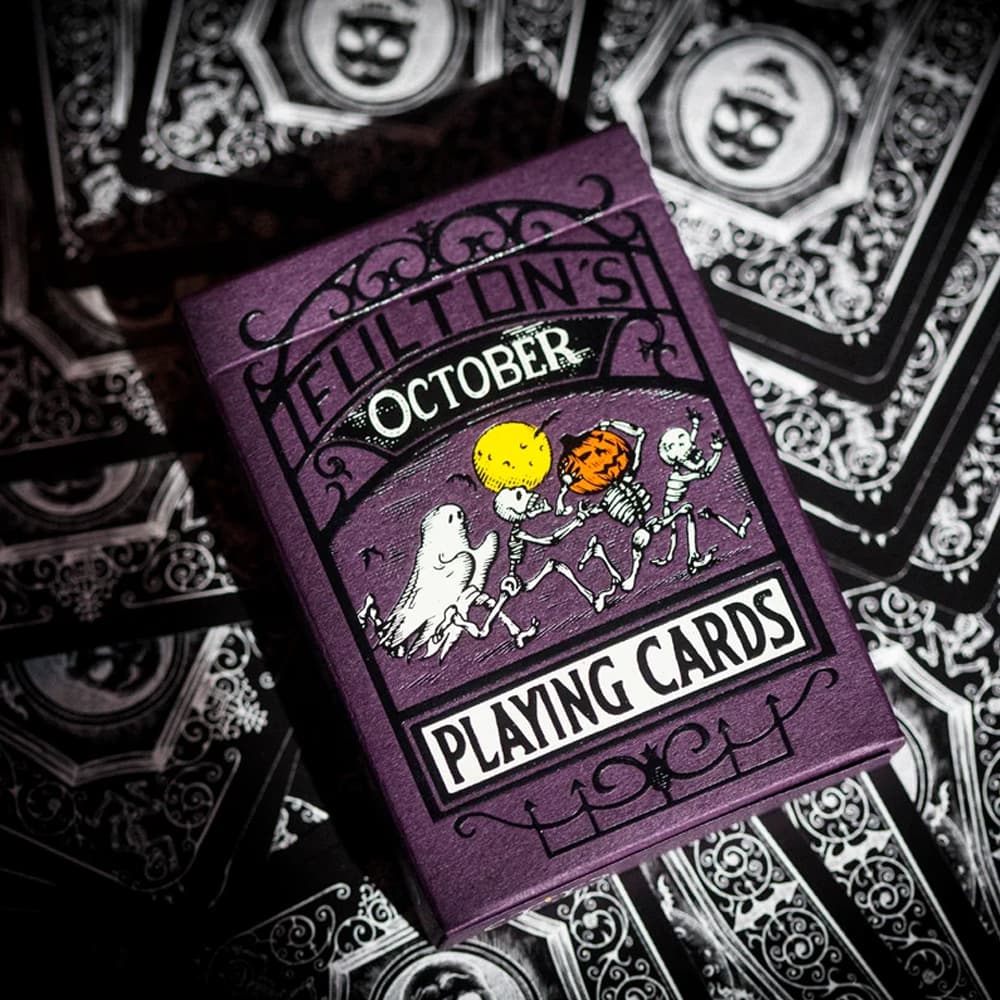 Fulton's October Playing Cards (V3 Purple)