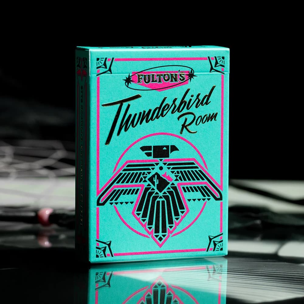 Fulton's Thunderbird Room Playing Cards (Turquoise Edition)