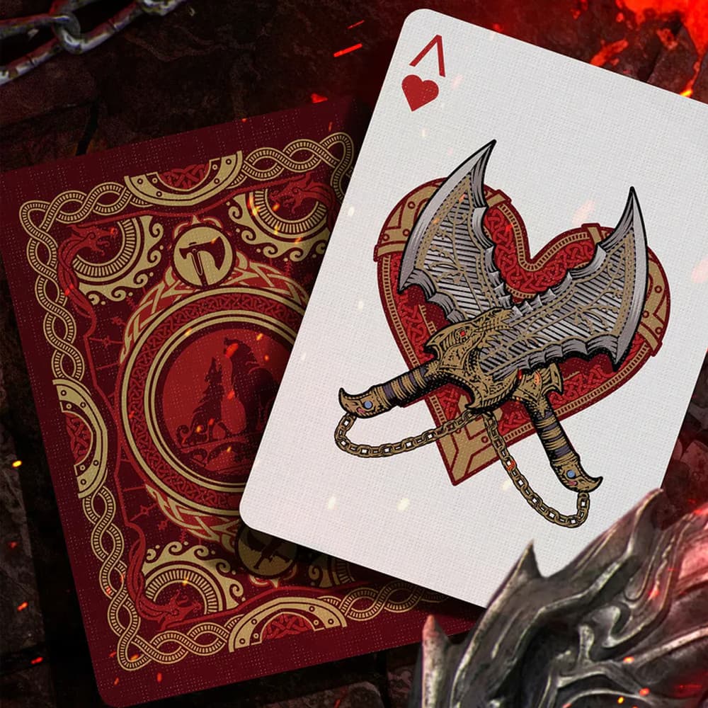 God of War Playing Cards (Blades of Chaos Edition)