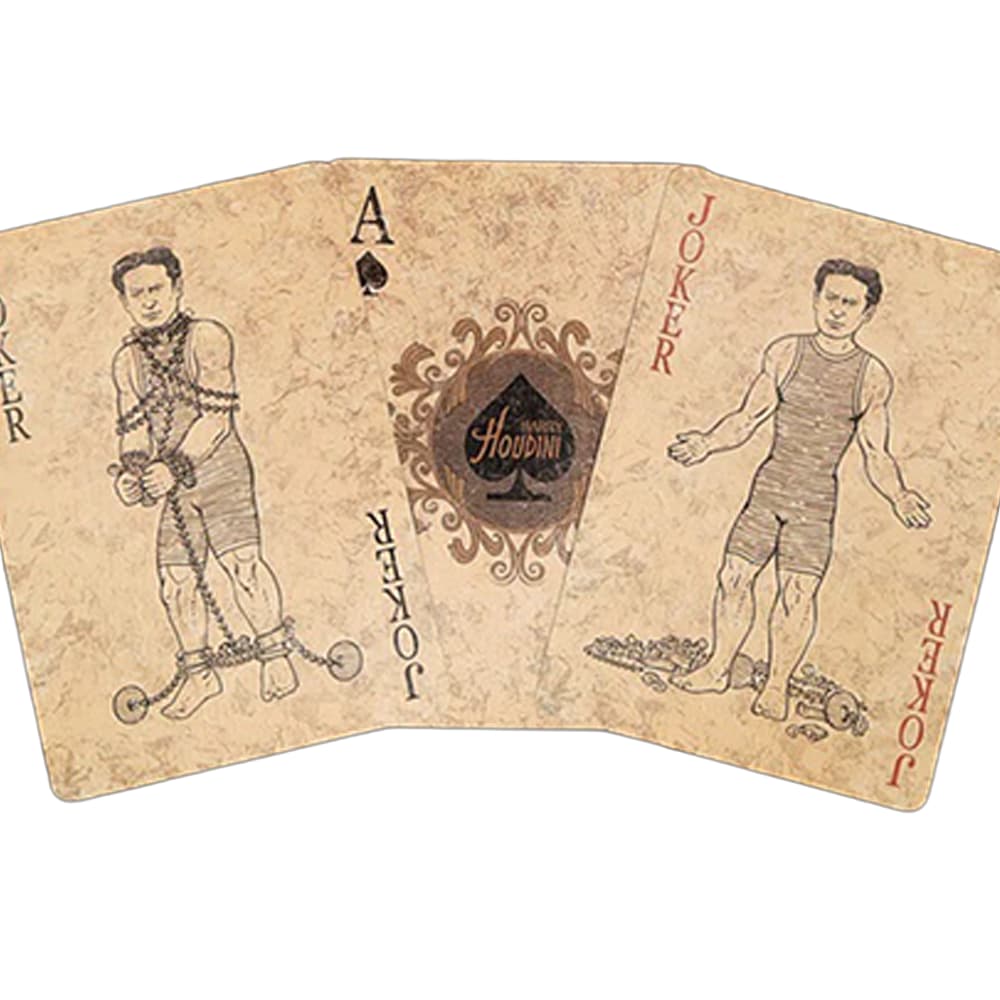 Harry Houdini Playing Cards