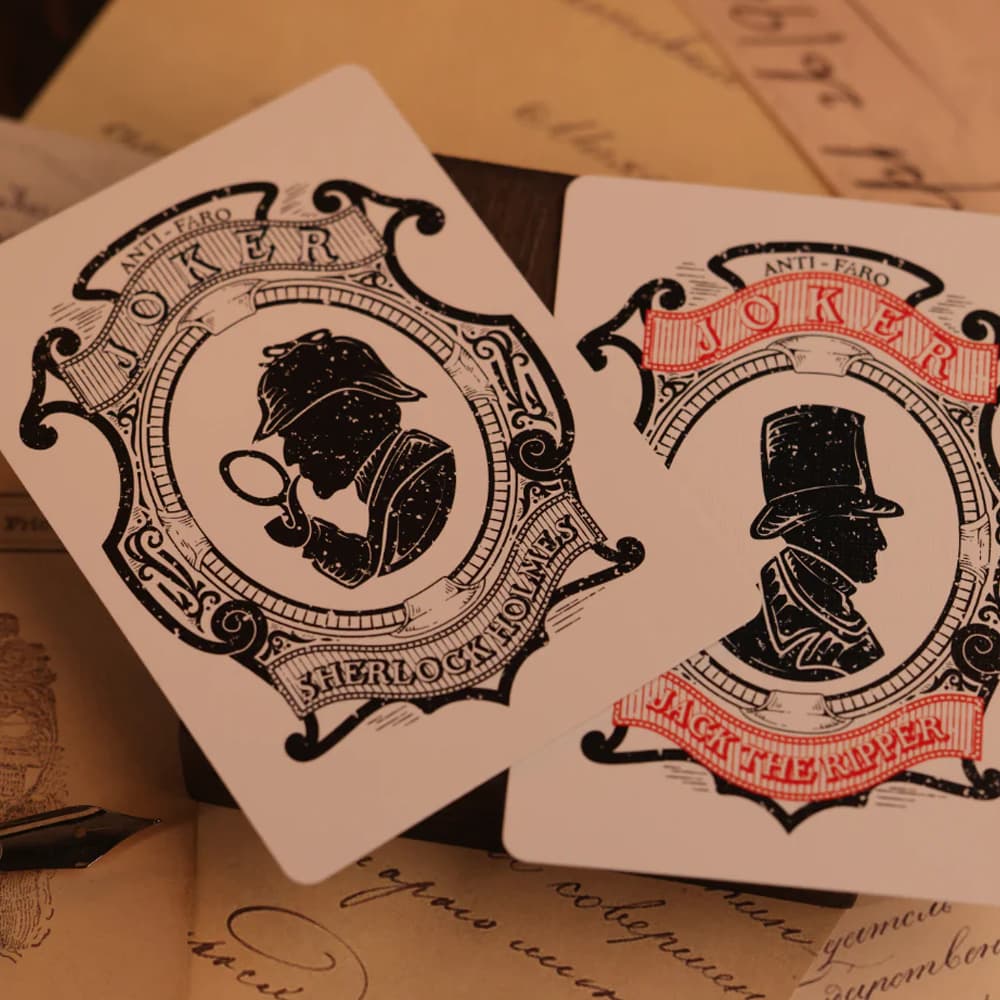 Jack the Ripper & Sherlock Holmes Playing Cards (Skewer Edition)