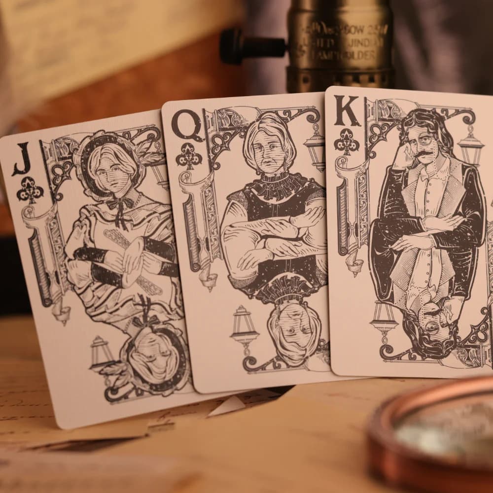 Jack the Ripper & Sherlock Holmes Playing Cards (Skewer Edition)