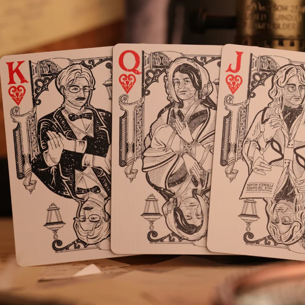 Jack the Ripper & Sherlock Holmes Playing Cards (Skewer Edition)