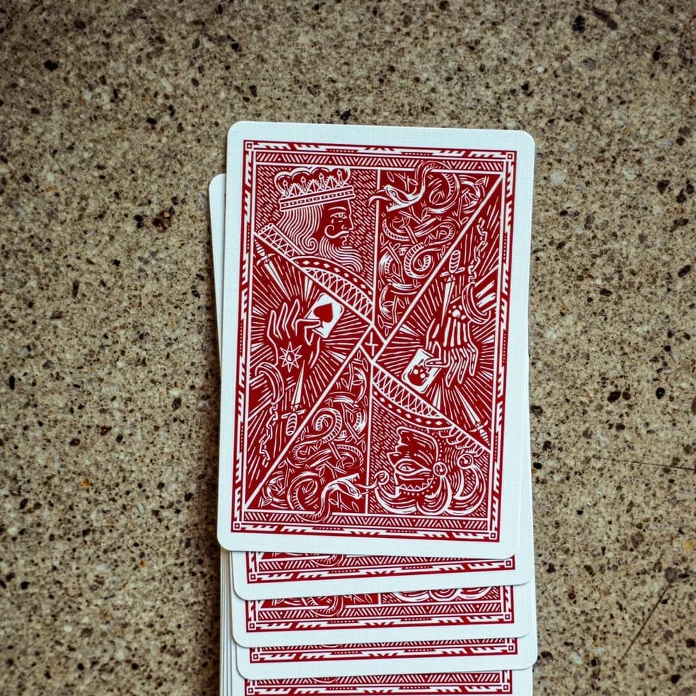 Joker and the Thief Blood Red Edition Playing Cards