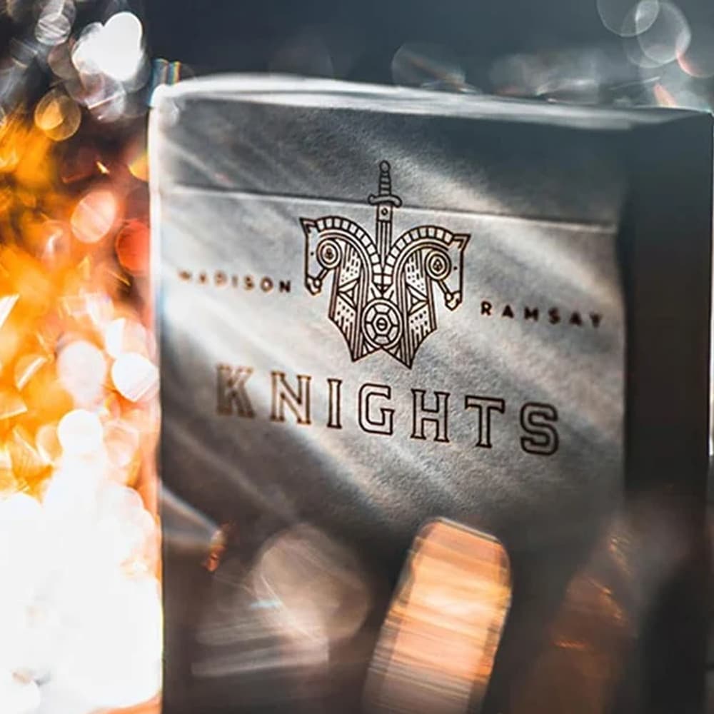 Knights Playing Cards (White Madison Edition)