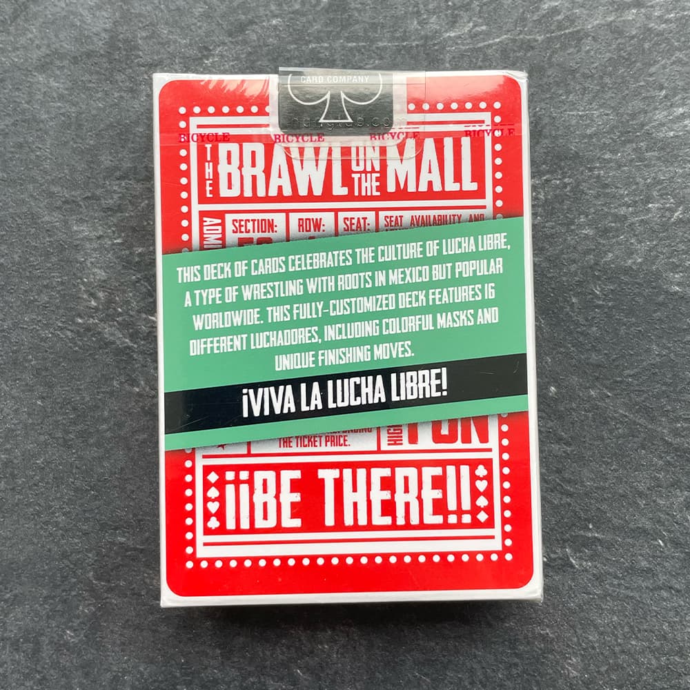 Bicycle Luchadores Playing Cards