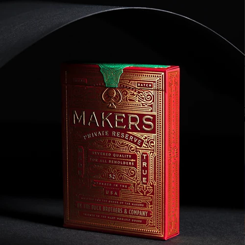 MAKERS Private Reserve Playing Cards