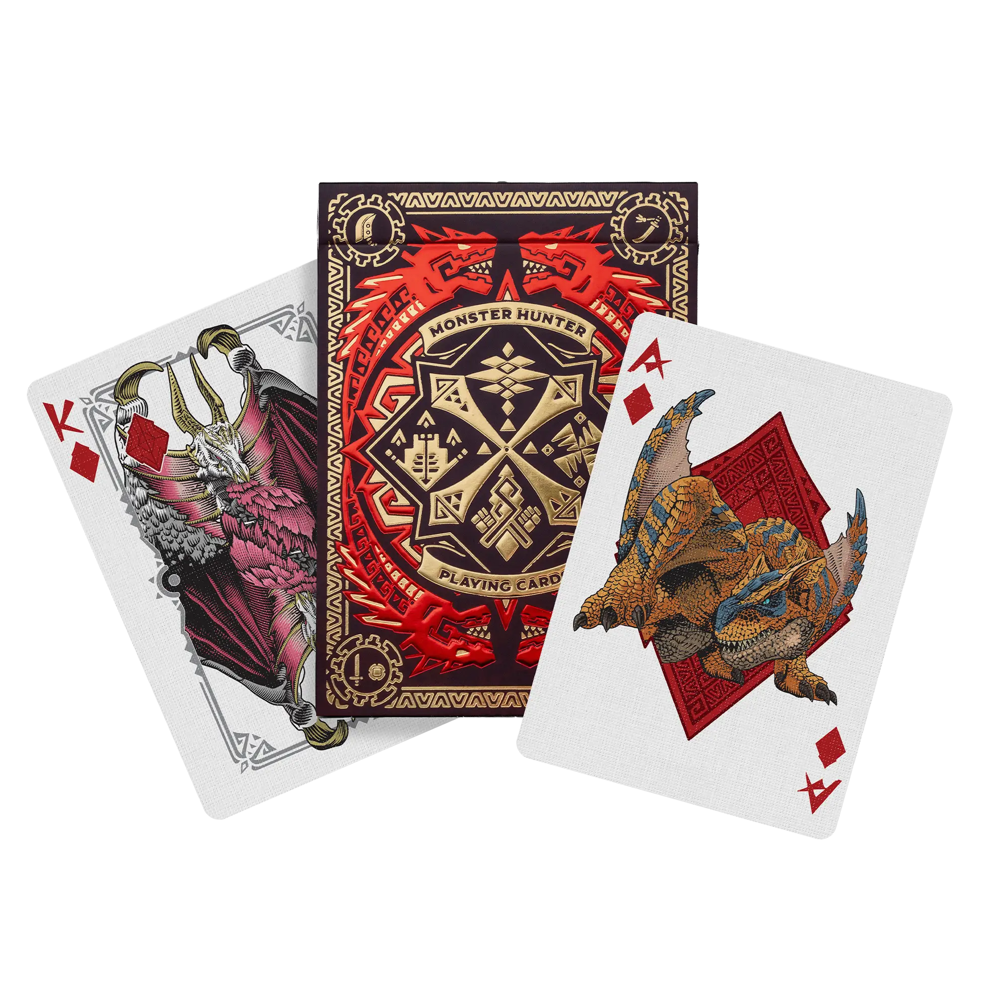 Monster Hunter Playing Cards (Collectors Edition Red)