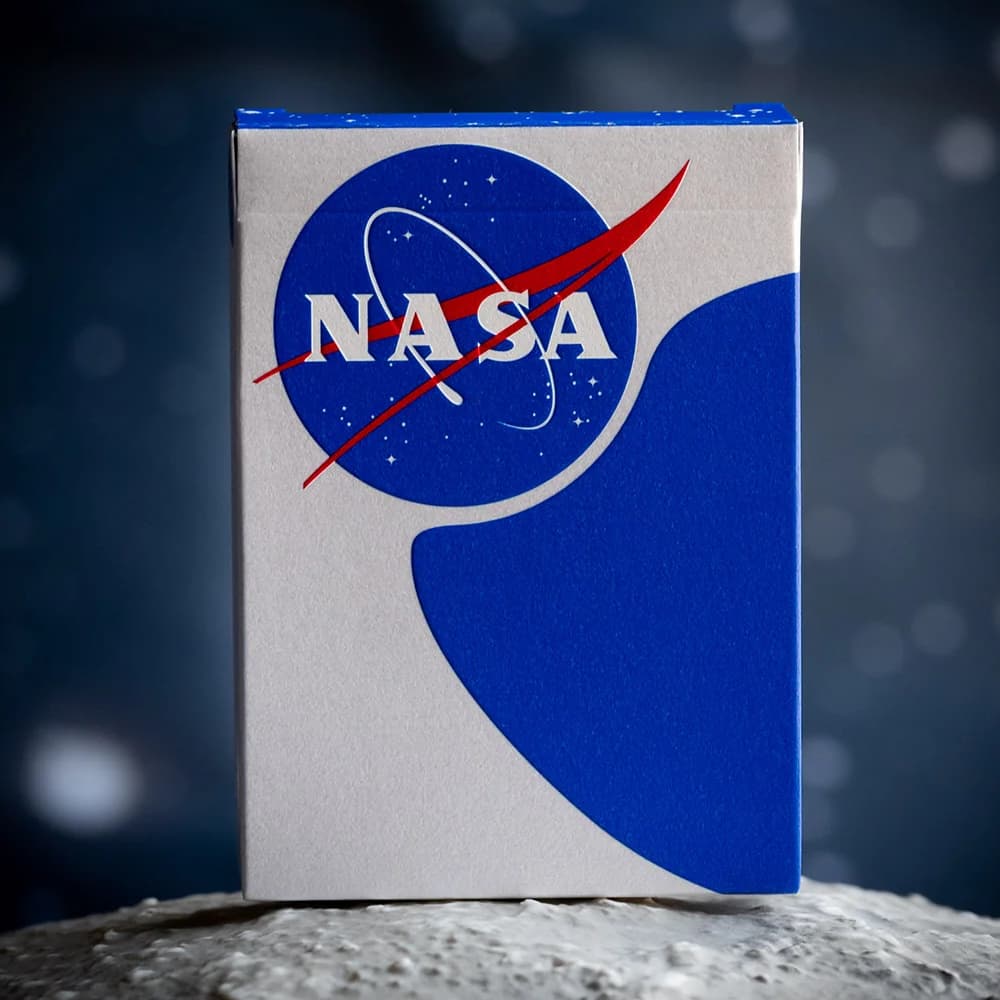 NASA Holographic Foil Meatball Logo Playing Cards