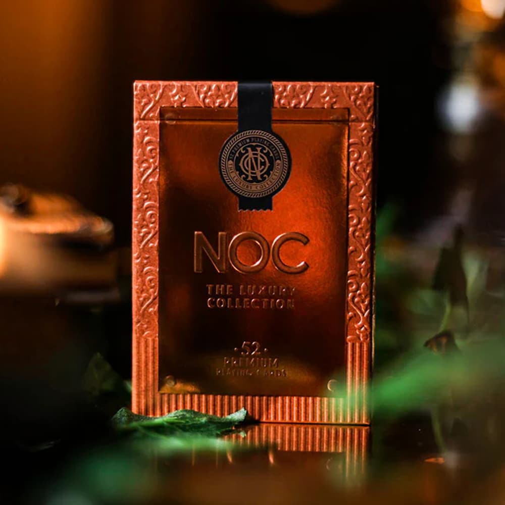 Copper Foil Playing Cards (NOC Luxury)