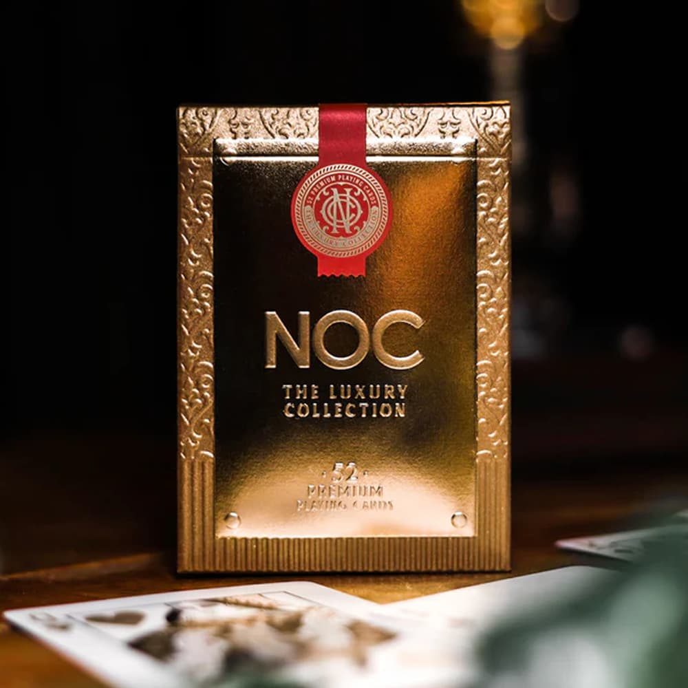 Gold Foil Playing Cards (NOC Luxury)