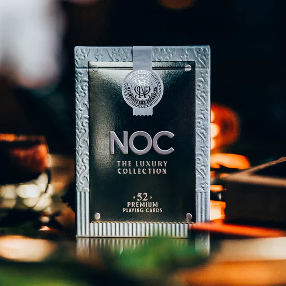 Silver Foil Playing Cards (NOC Luxury)