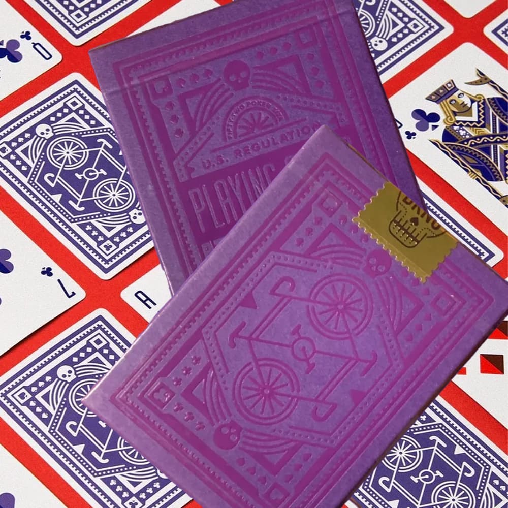 Purple DKNG Playing Cards