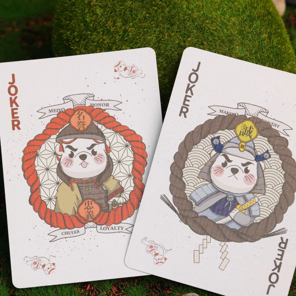 Samurai Otter Playing Cards - Hono Edition