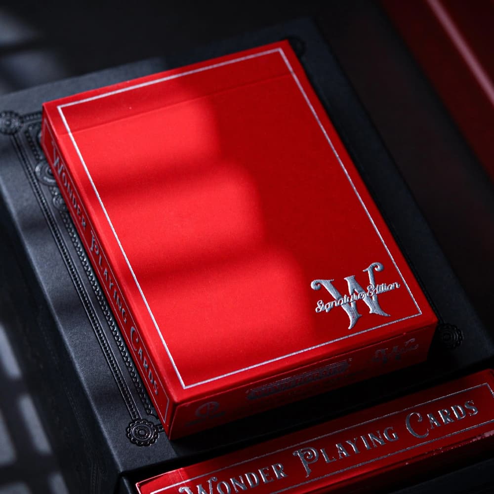 Scarlet Wonder Signature Edition Playing Cards