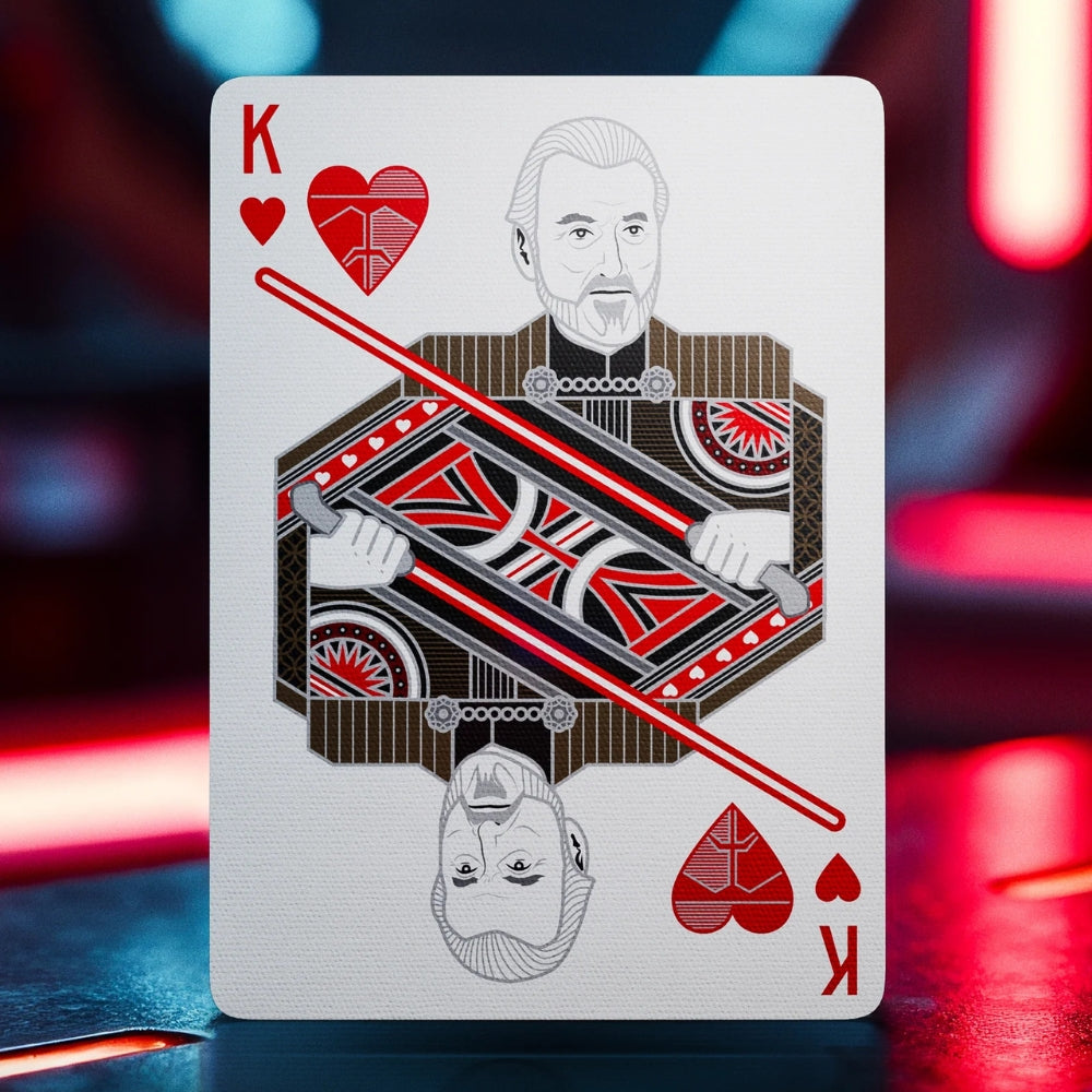 King of hearts taken from a deck of star wars playing cards