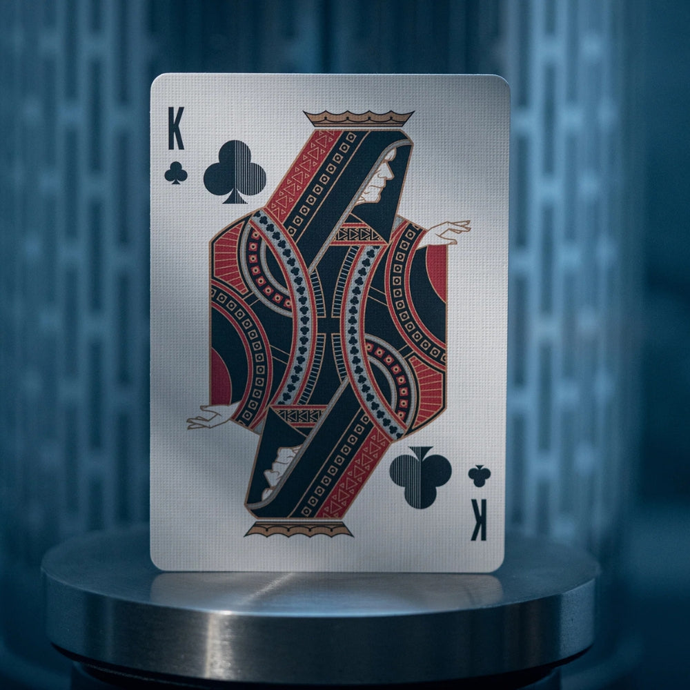 King of clubs from a set of star wars playing cards