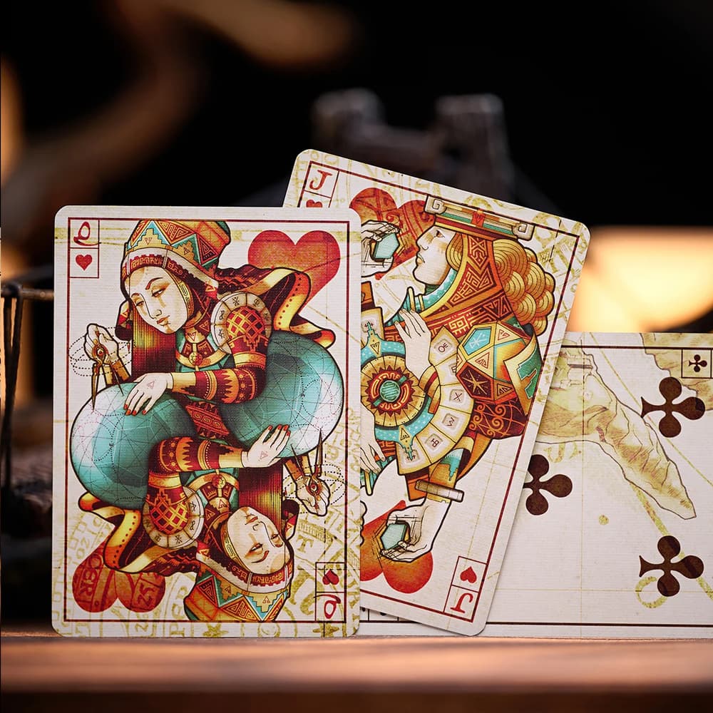 The Eye of the Ocean Gibborim Playing Cards (The Heroes)
