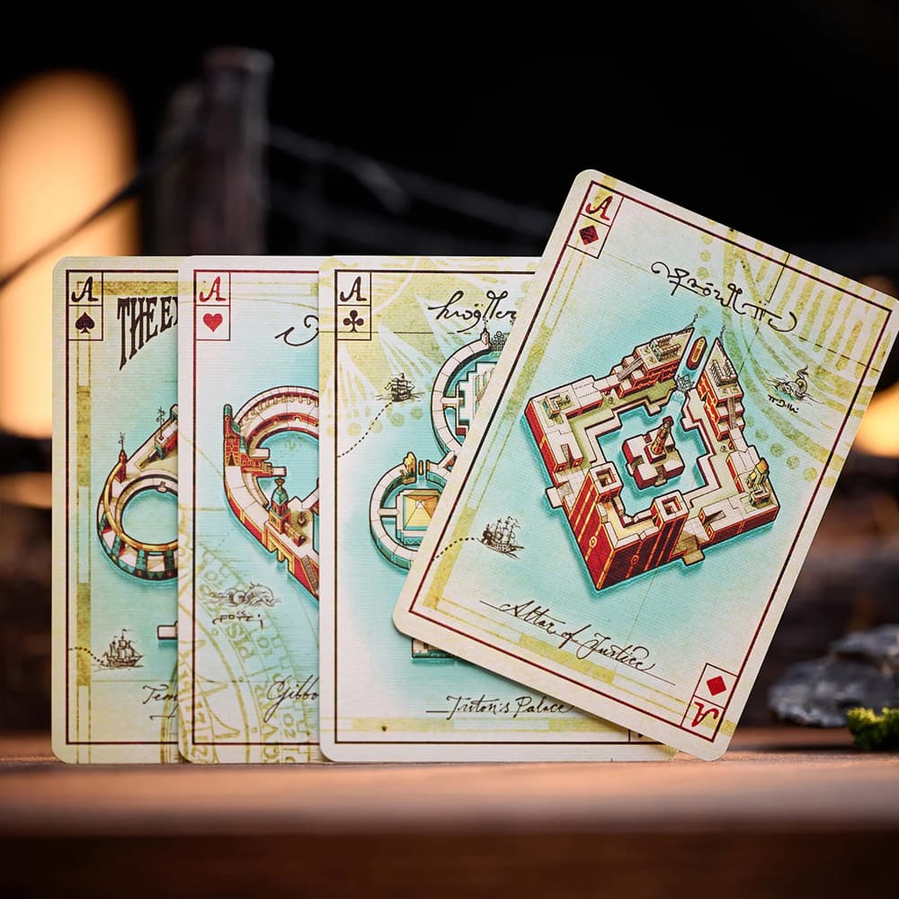 The Eye of the Ocean Malakim Playing Cards