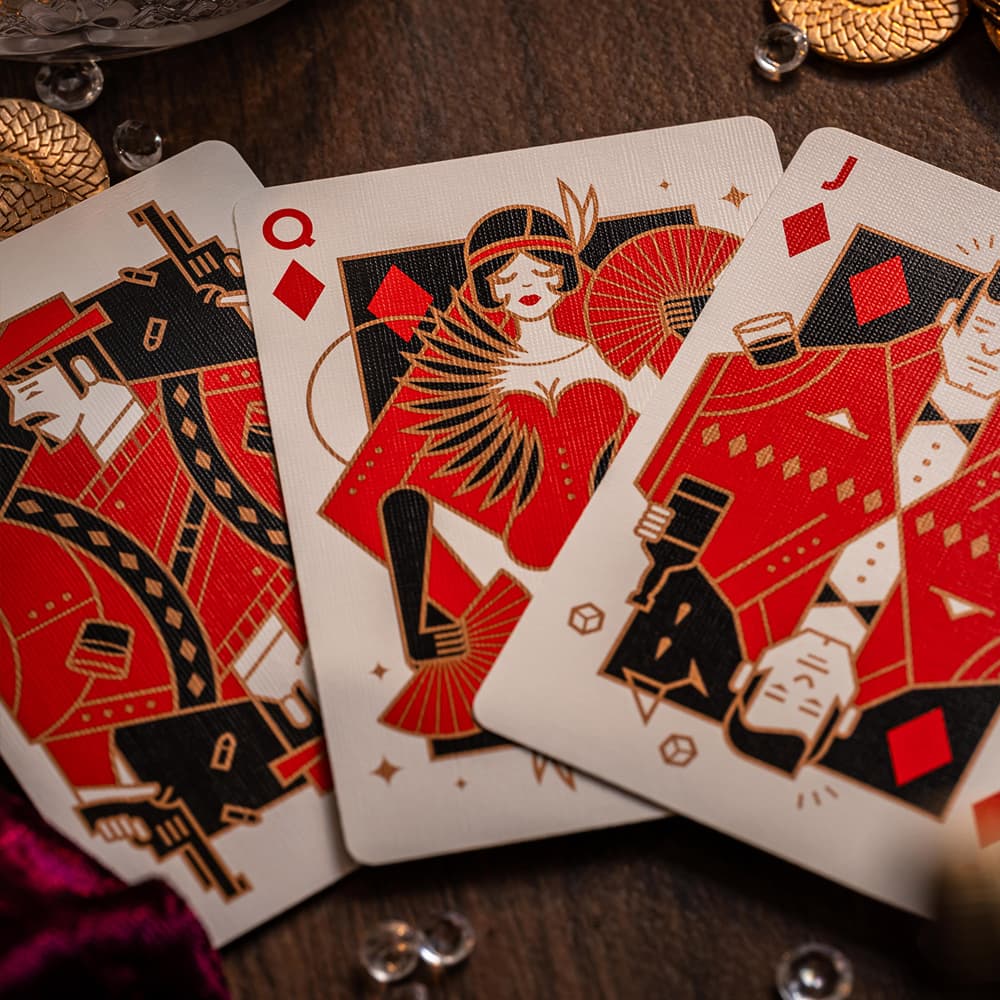 The Gentleman Thief Copper Playing Cards