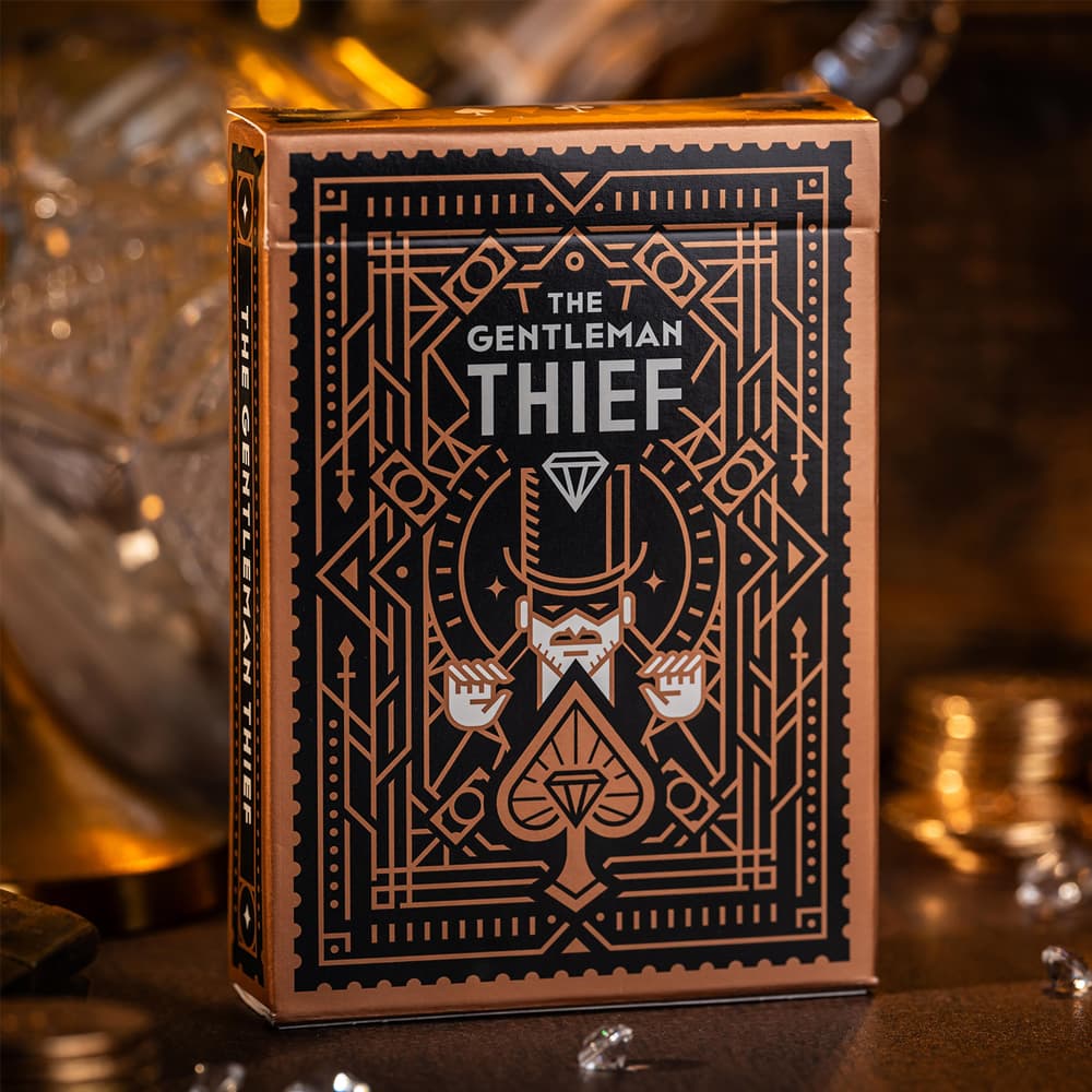 The Gentleman Thief Copper Playing Cards