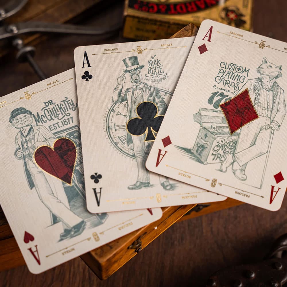 The Parlour Royale Playing Cards (Ivory Edition)