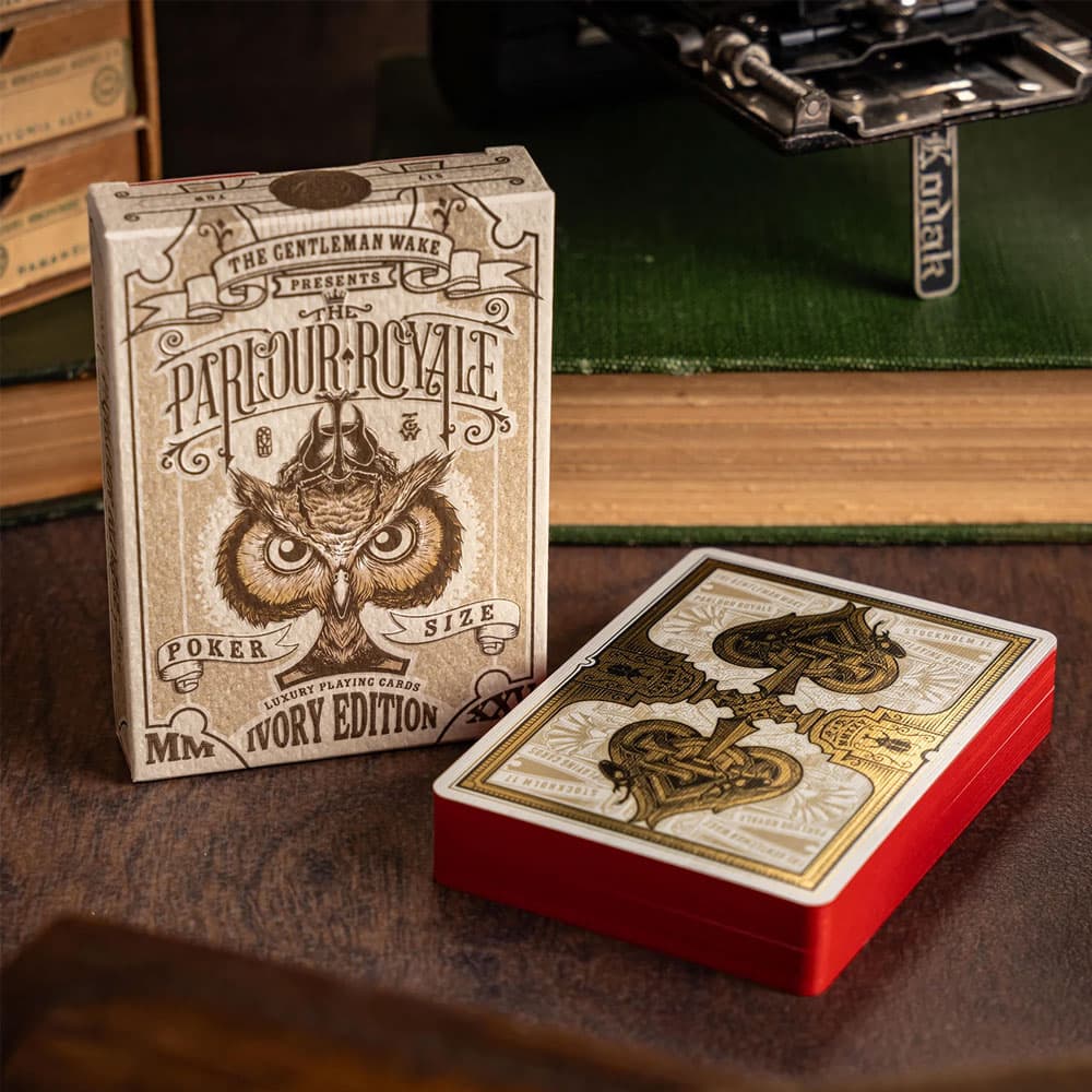 The Parlour Royale Playing Cards (Ivory Edition)