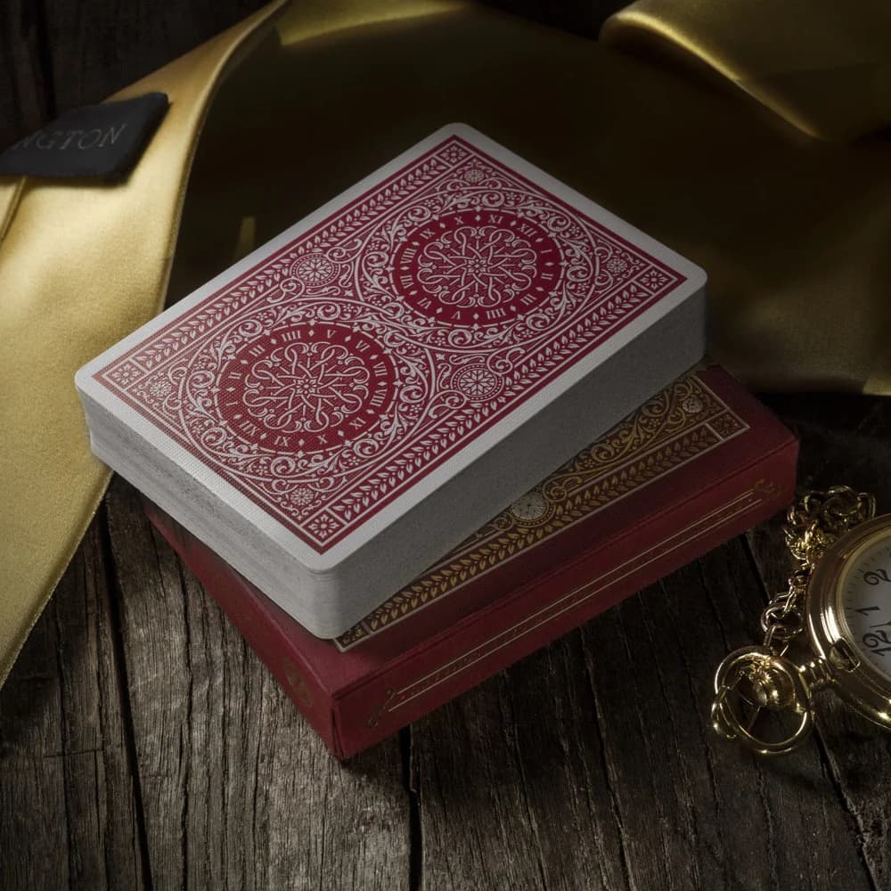 Tycoon Red Playing Cards