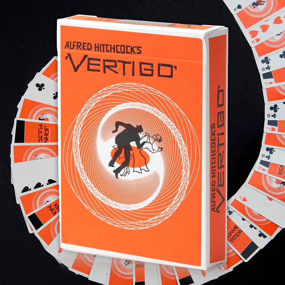 Vertigo Playing Cards (Alfred Hitchcock)