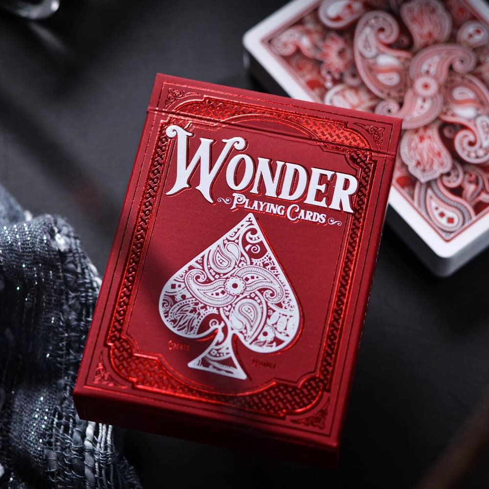 Wonder Playing Cards (Scarlet)