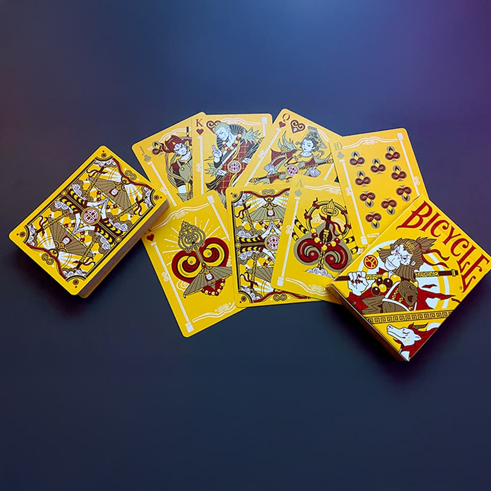 Wukong Rebellion Playing Cards (Yellow)