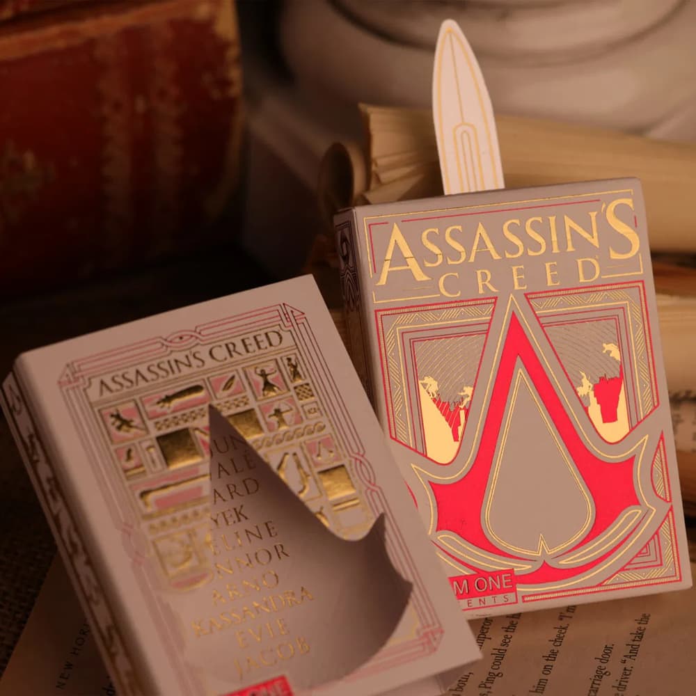 Assassin's Creed Legacy Playing Cards (Hidden Blade White)