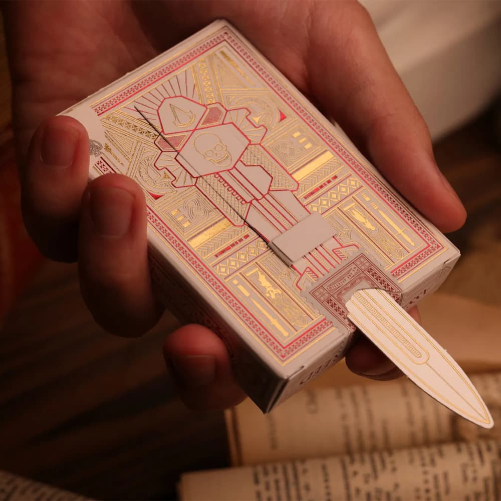 Assassin's Creed Legacy Playing Cards (Hidden Blade White)