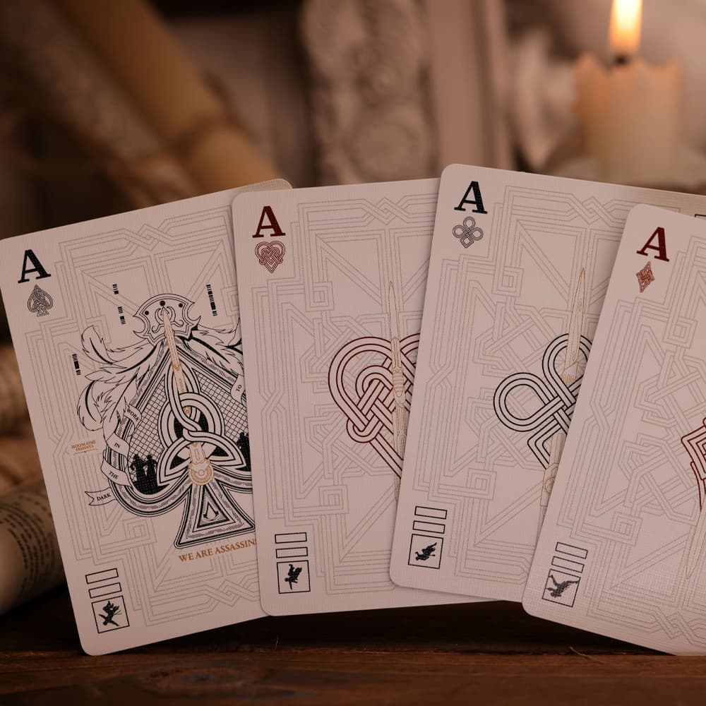 Assassin's Creed Legacy Playing Cards (Hidden Blade Black)