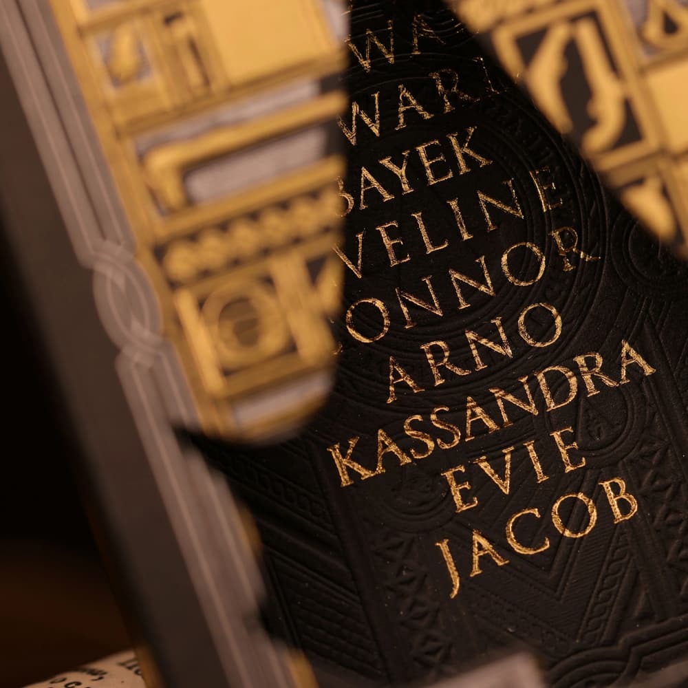 Assassin's Creed Legacy Playing Cards (Hidden Blade Black)