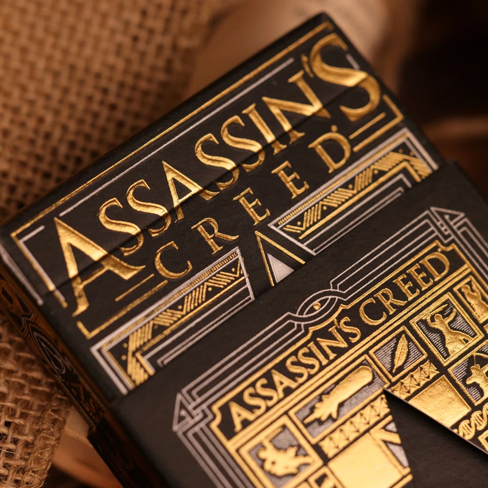 Assassin's Creed Legacy Playing Cards (Hidden Blade Black)
