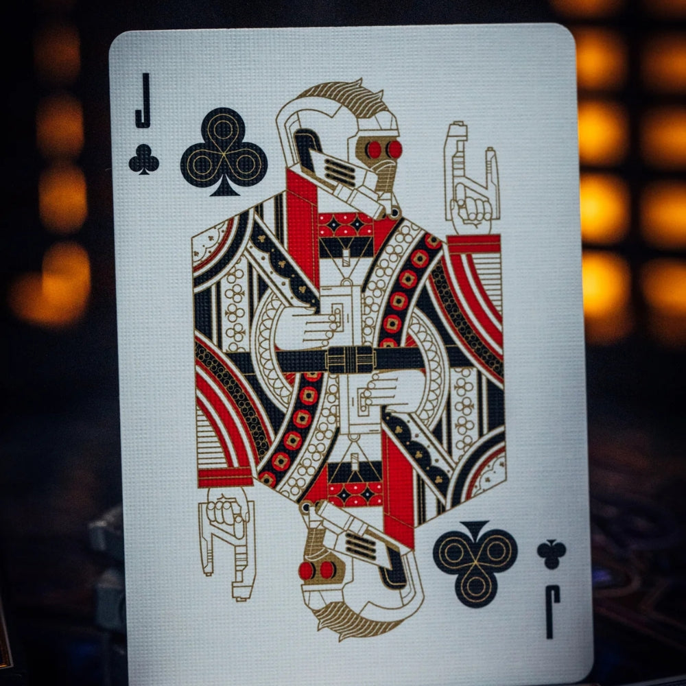 Jack of clubs from an avengers playing card deck
